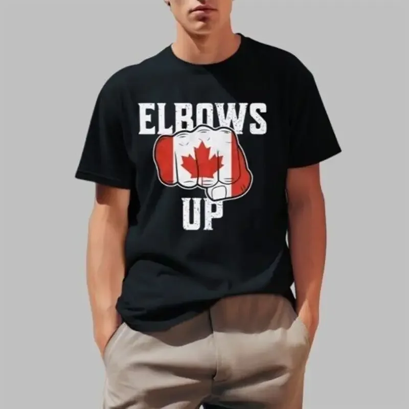 Elbows Up Canada Hand T Shirt Size S To 5 Xl