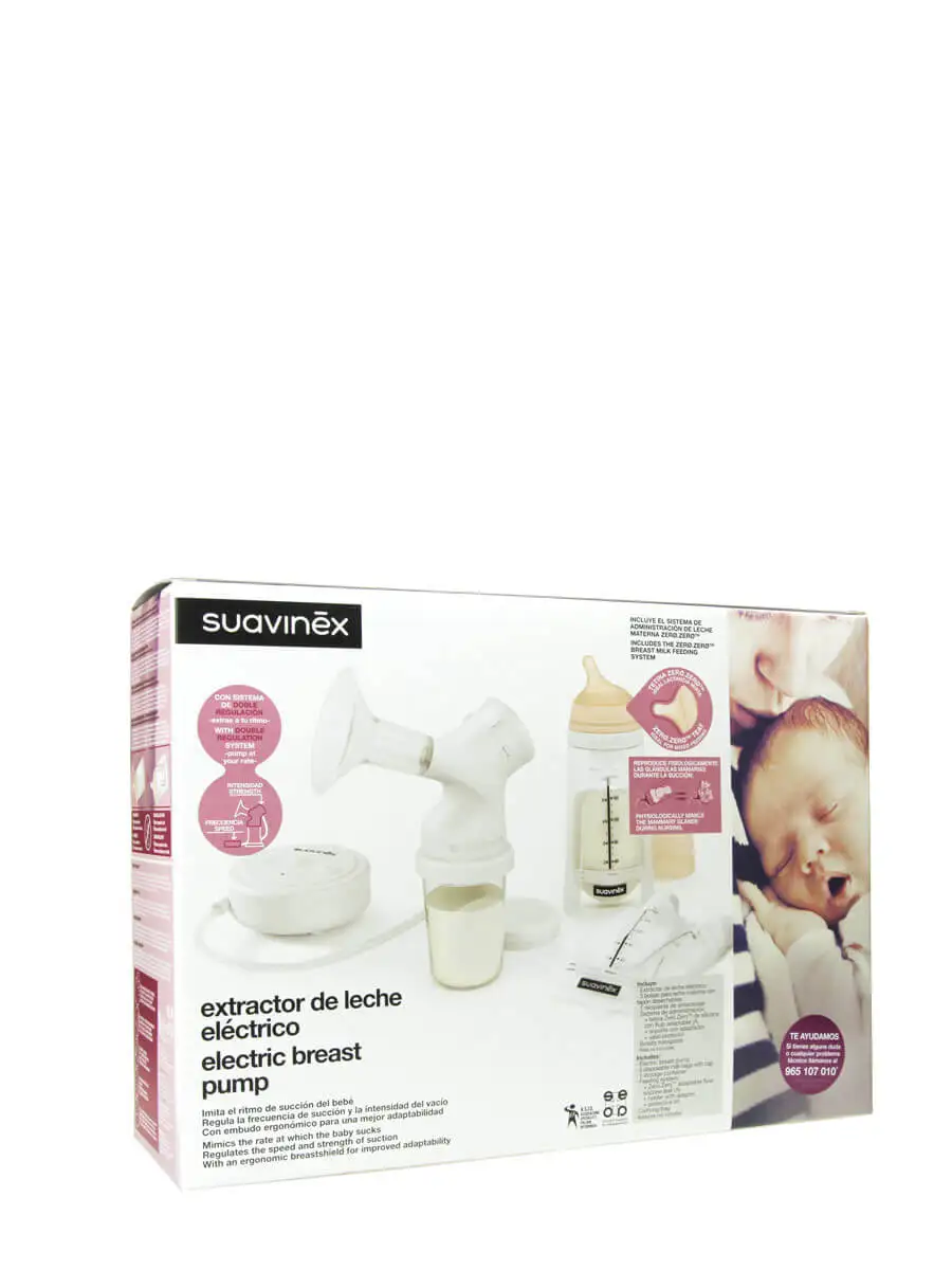 Smoothinex electric breast pump-imitates baby's suction rhythm