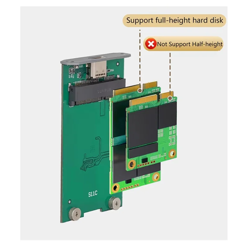 MSATA Internal SSD USB 3.1 Gen2 10Gbps SSD For MSATA Internal Solid State Drive Hard Drive