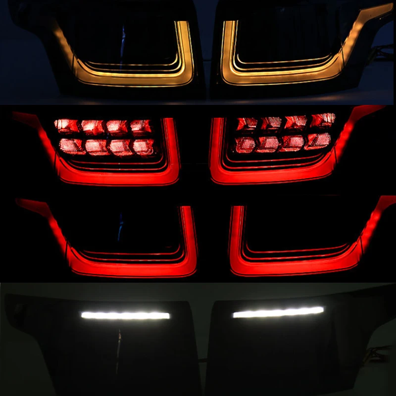 For Land Rover Range Rover Sport 2014-2021 L494 Smoked Taillight Car Rear Brake Turn Signal Light LED Tail Lamp Auto Accessories