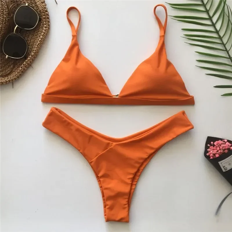 Vendaje Sexy Bikini brasileño Biquini Praia traje De baño Mujer traje De baño caliente Traje De Bano Mujer Maillot Mujer Monokini Badpak Dames
