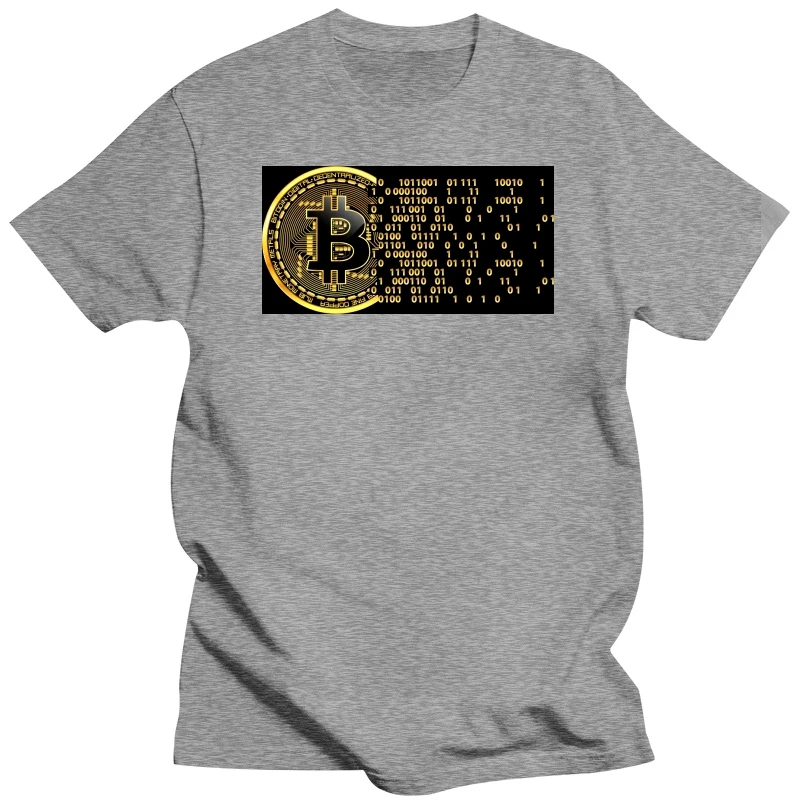 Camiseta de Bitcoin para hombre, camisa de manga corta con diseño de criptomoneda, Bitcoin, BTC, moneda de dinero, Punk