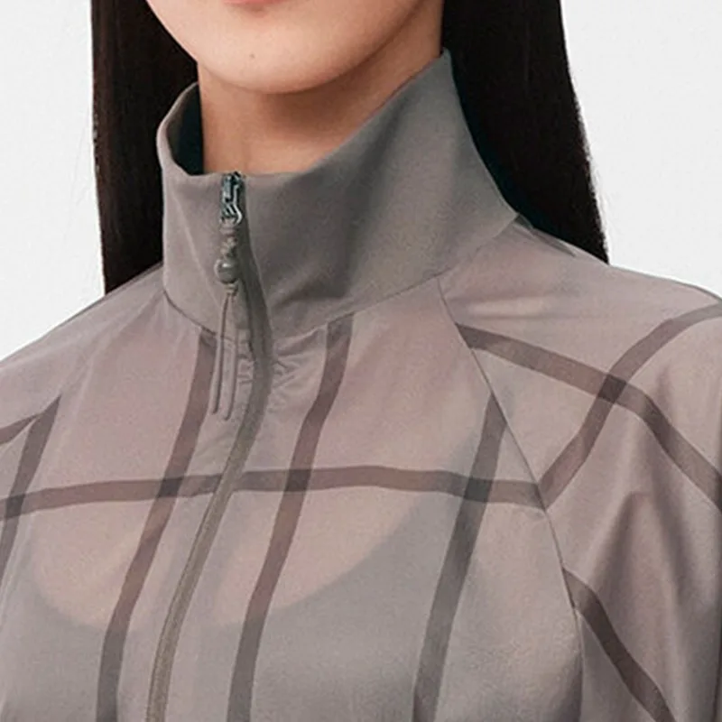 Adidas2026 Women's Short Fashion Classic Stand-Up Collar Sports Jacket KX4645