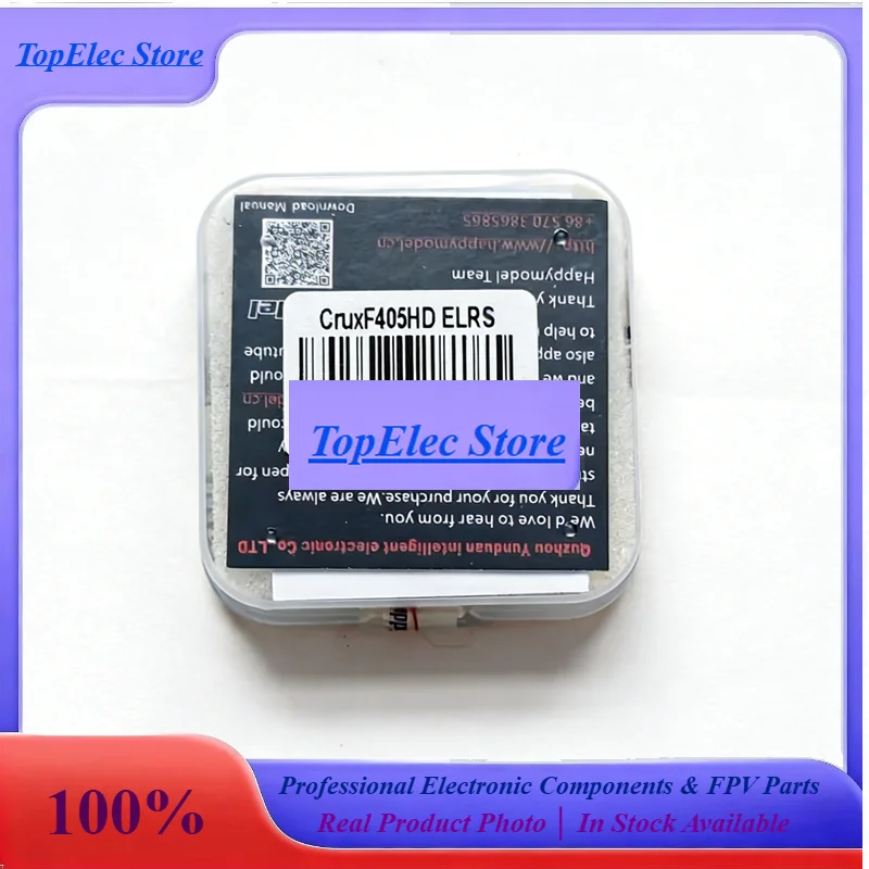 TopESHappymodel Crux405HD ELRS Flight Controller - 3-in-1 F405 HD W/ 2.4GHz ELRS Receiver 20A ESC For FPV