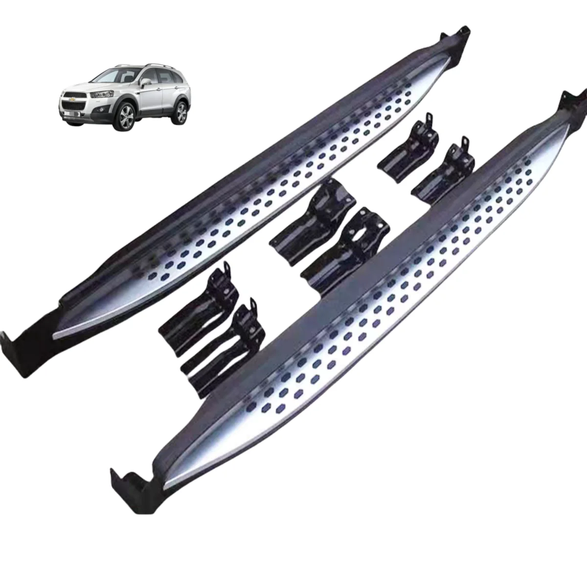 

Premium Aluminum Alloy Power Side Steps | High-Quality Running Boards for Captiva 2016