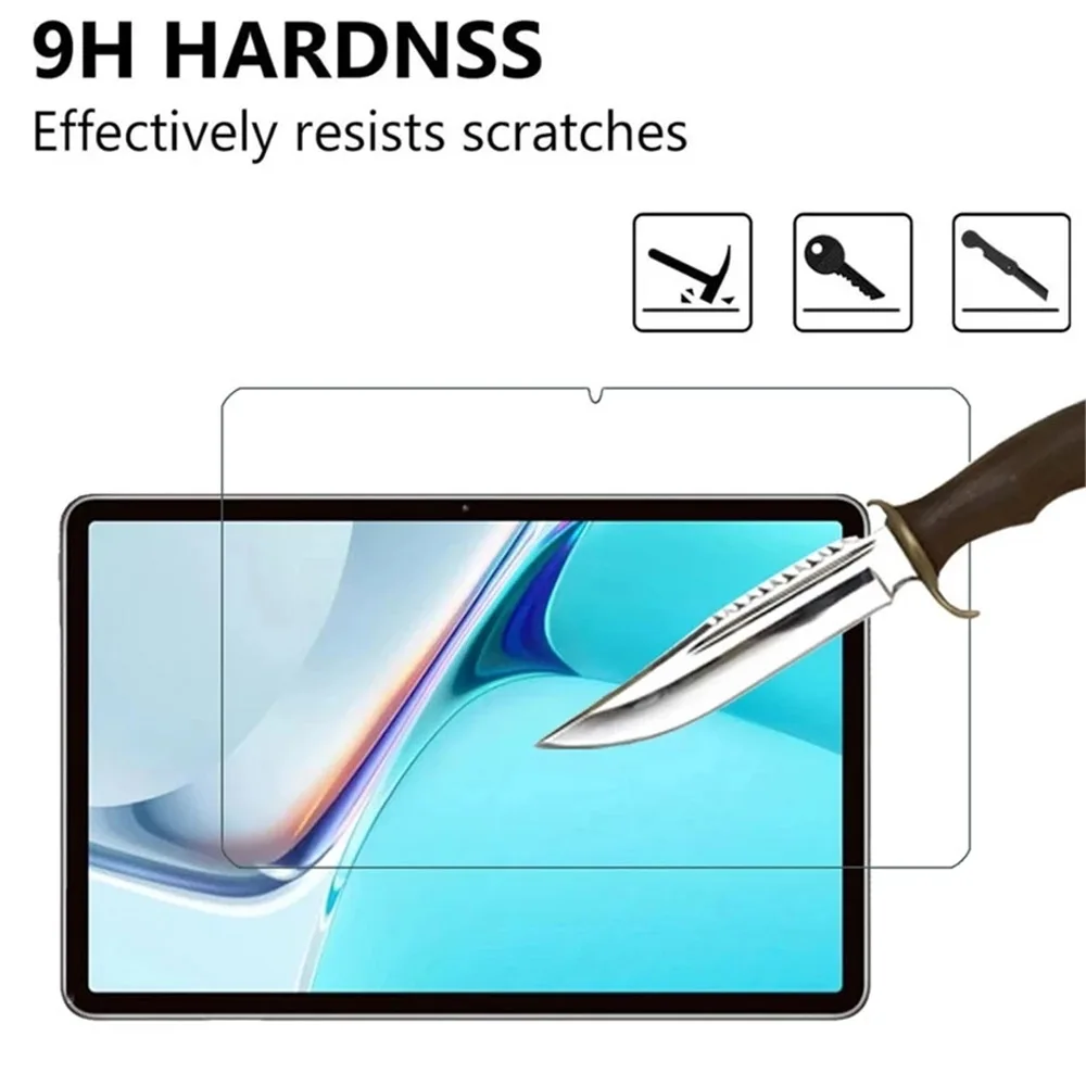 Protector de pantalla de vidrio templado para Huawei MatePad 11, película protectora de pantalla de 2021 DBY-W09, DBY-L09, 3 paquetes