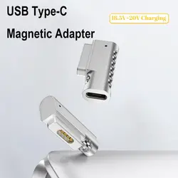 Yüksek kaliteli t-İpucu PD hızlı şarj bağlayıcı manyetik Tip C Magsafe 2 USB C adaptörü fiş dönüştürücü için MacBook hava/Pro