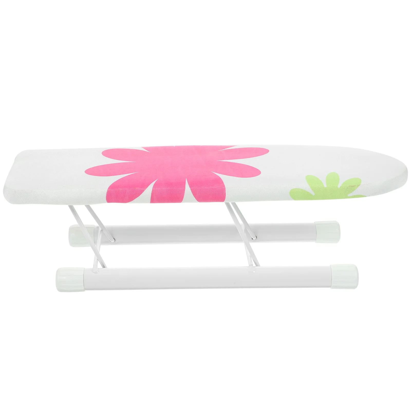 

Mini Folding Ironing Board White Background Small St Home Travel Desktop Compact Design Sleeves Clothes Steel Cotton