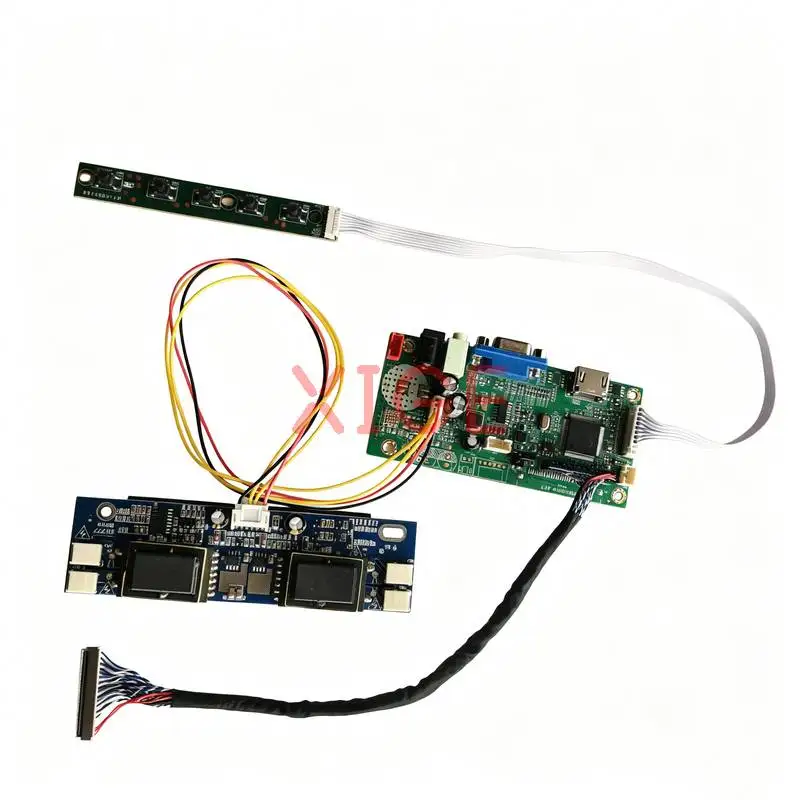 

For M170E4 M170EN05 M170EN06 CLAA170EA02 Monitor Controller Drive Board DIY Kit 1280*1024 4-CCFL LVDS 30-Pin HDMI+VGA 1280x1024