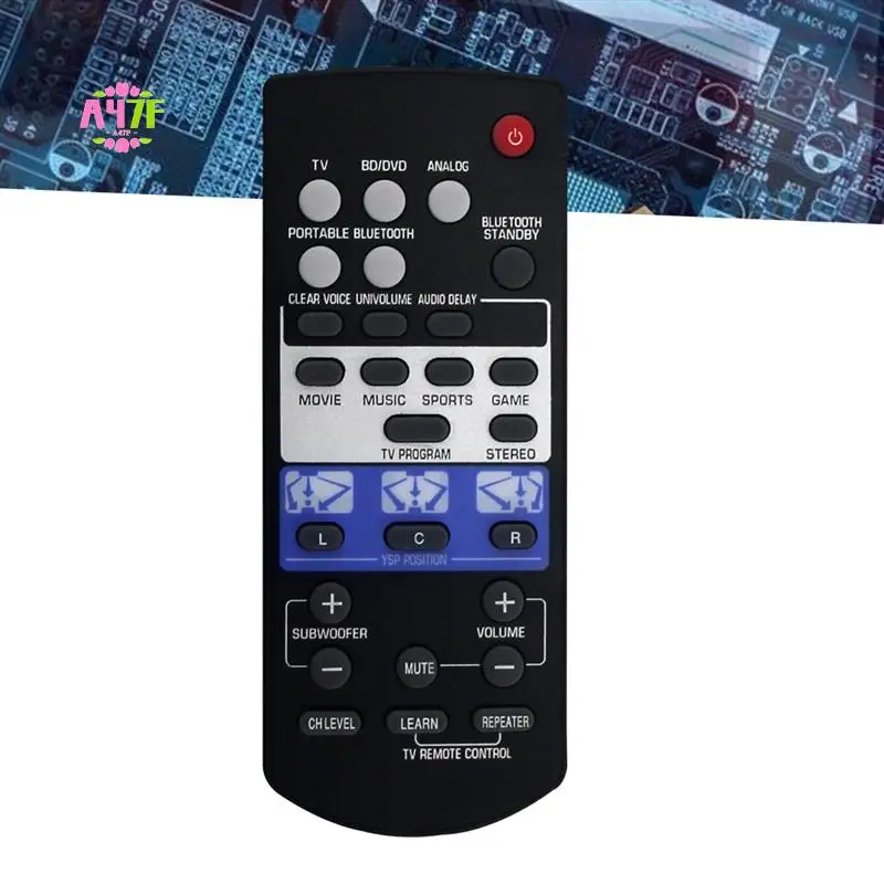 

A47F-Replace FSR80 ZG80760 Remote Control For Yamaha Soundbar YSP-1400BL YSP1400 YSP-1400 Audio System