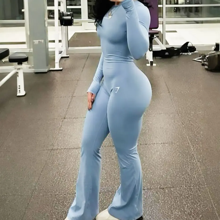 Gym ultra-fitting dance wide-leg pants with a high waist and flared design for sports and yoga shorts