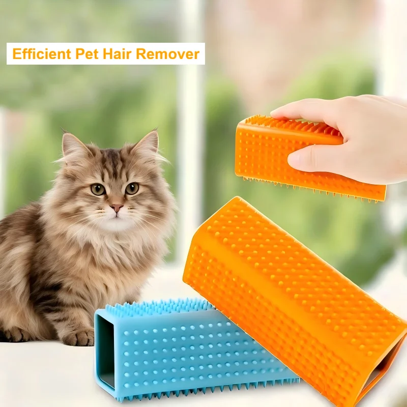 Efficient Pet Hair Removal, Reusable Fur Scraper Lint Brush, Pet Fur Cleaning Tool for Cats, Dogs, Sofas, Carpets & Beds view 6