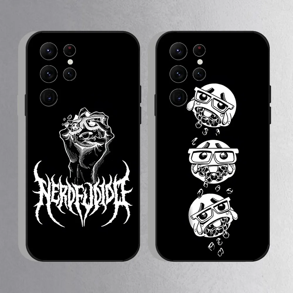 

Singer Saiko Sakura Phone Case For Samsung S25,S24 Ultra,S20,S30 plus,S22 plus,S23,S30 Ultra 5G Silicone Black Shell