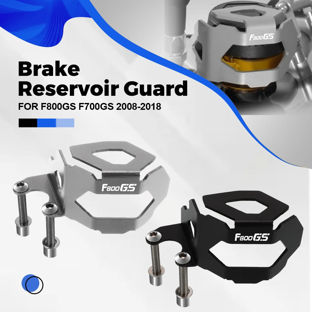 

2017 Motorcycle Parts For BMW F800GS F700GS 2013-2018 F 800 GS Front Rear Brake Pump Fluid Tank Reservoir Guard Protector Cover