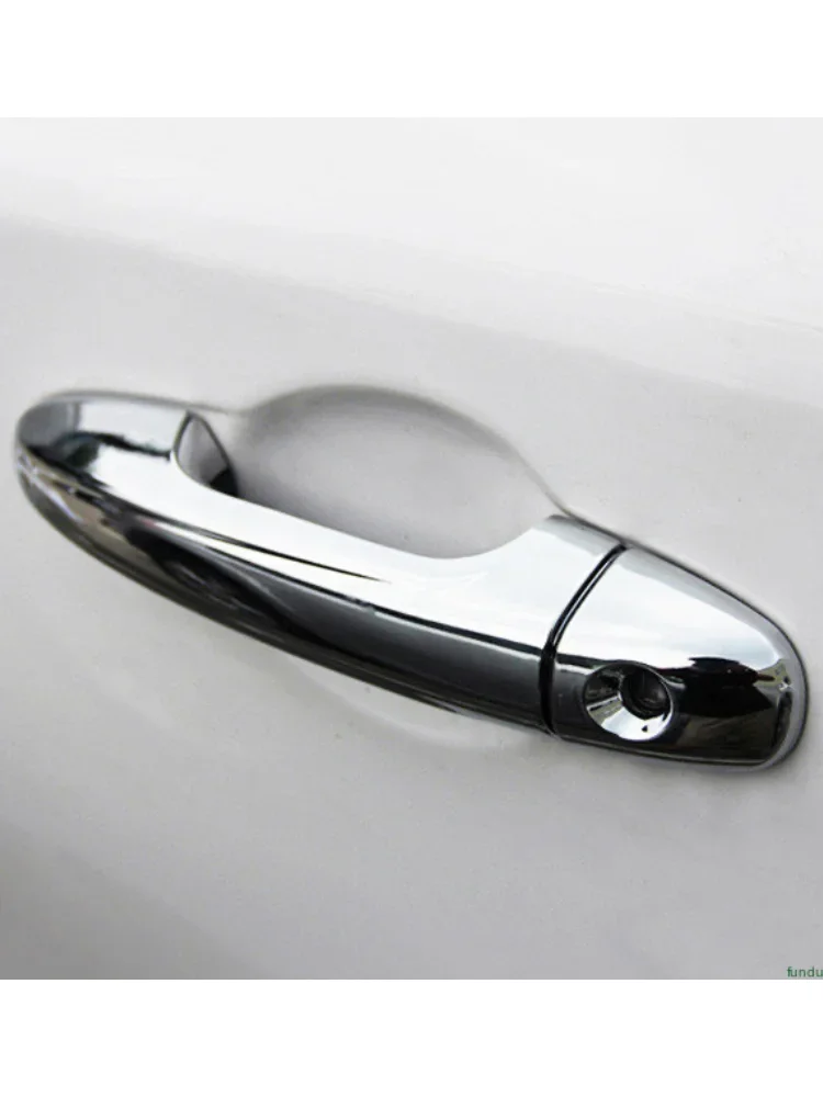 FUNDUOO for Toyota RAV4 2014 2015 2016 2017 2018 2019 ABS Chrome Car Door Handle Covers Styling Auto Accessories 8 Pcs