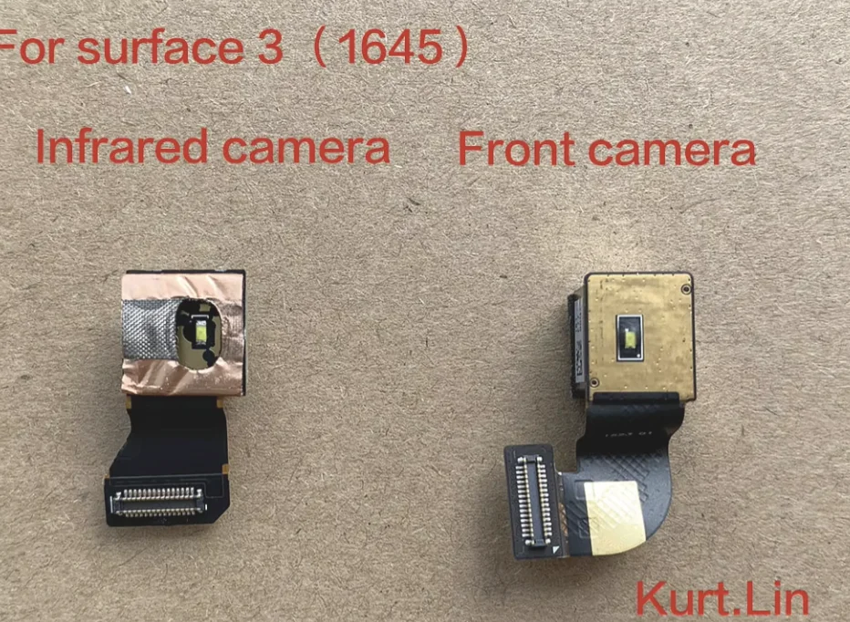 Front and back Camera For Microsoft surface 3 （1645） front camera infrared camera