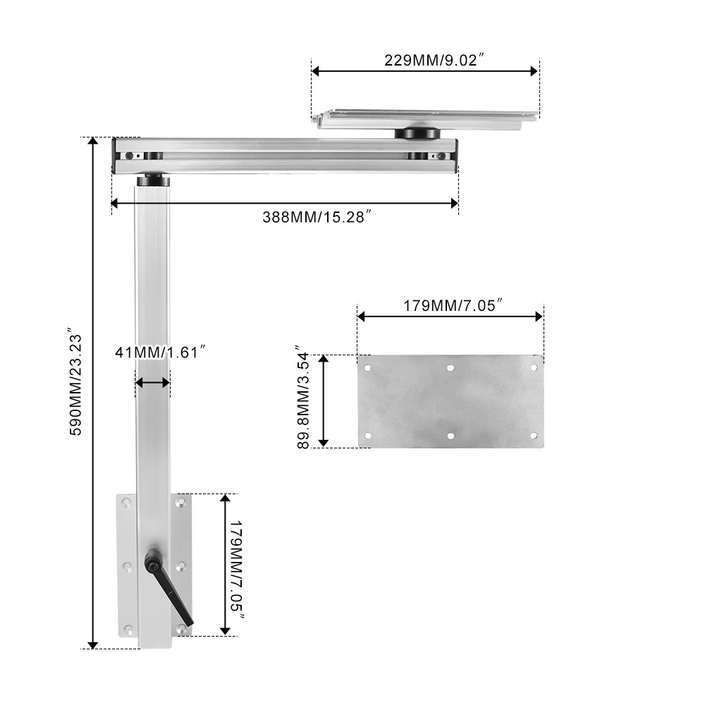 RV yacht activity rotating table legs, detachable table legs, table frame, hidden table legs, pull-out table legs