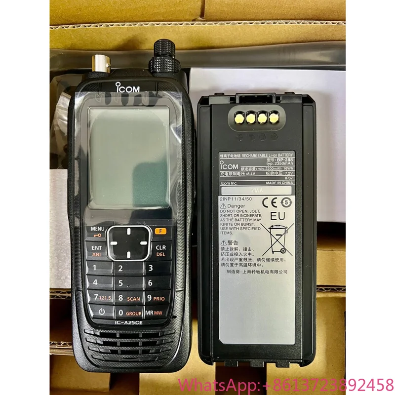 

Icom Original HT Incorporated Walkie-talkie IC-A25N air Walkie-talkie with GPS Bluetooth VOR IC-A25 IC-A25CE