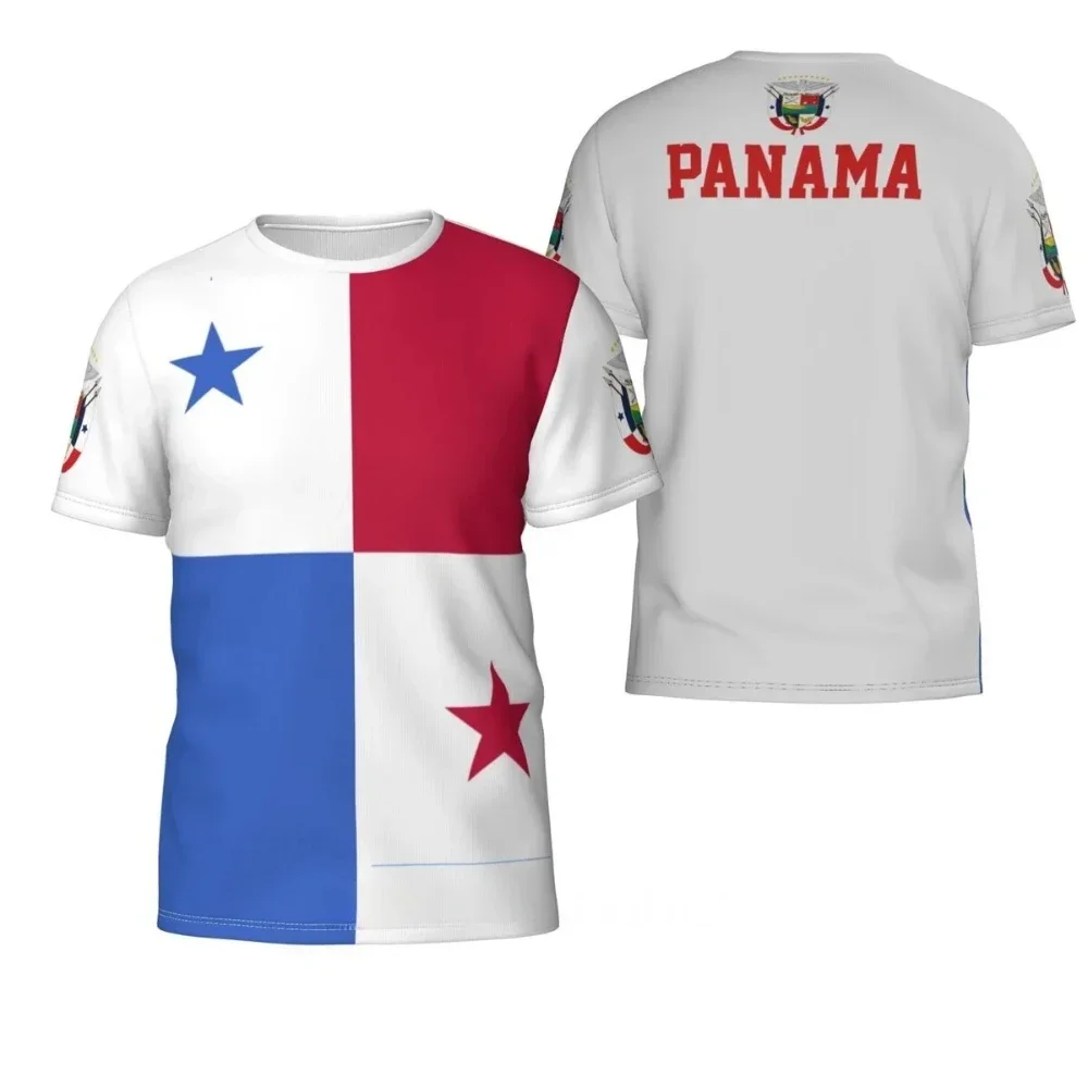 

New Panama Flag 3D T-shirt Clothes Men's and women's T-shirts are a gift for football fans