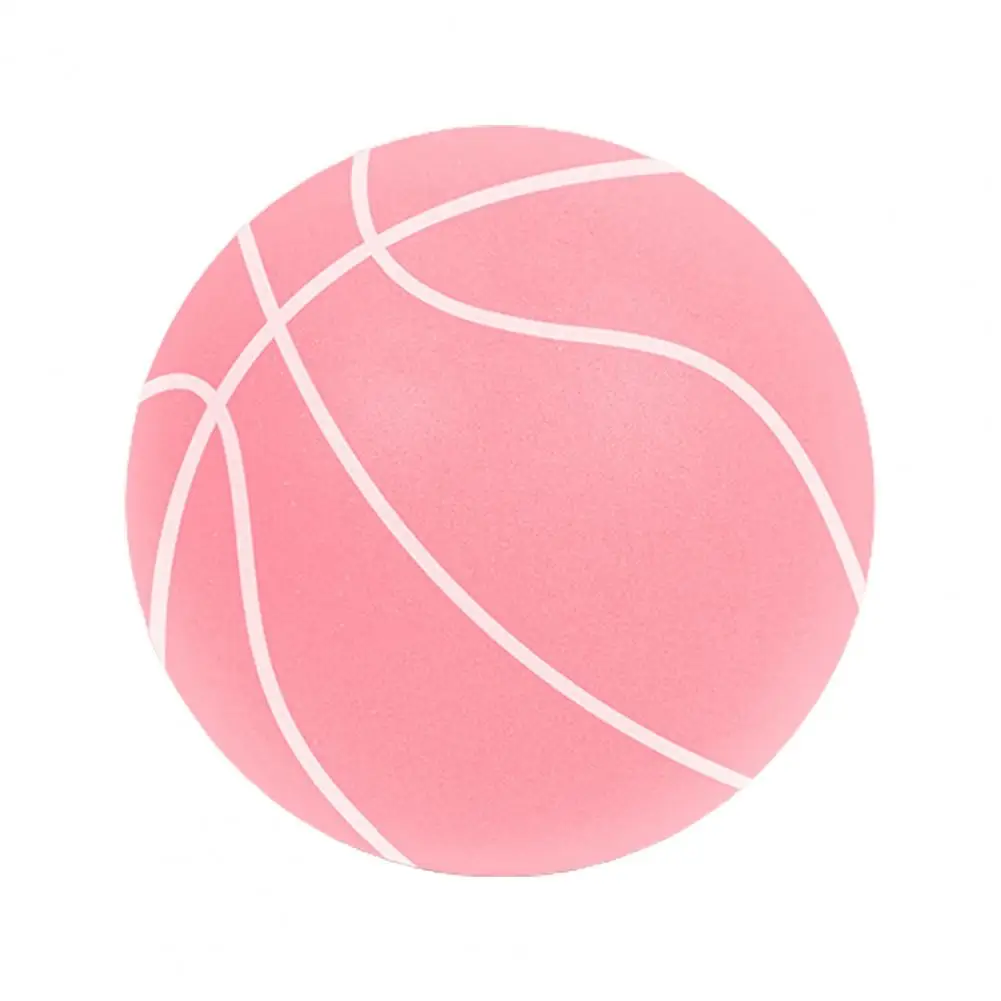 Silent Basketball Moderate Elasticity Anti-deformation Long Lasting Touch Anti-Skid Parent-child Interaction Polyurethane Kids S