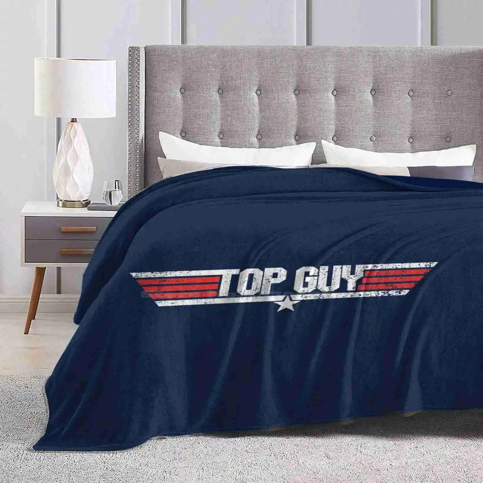 Top Guy-Parody New Arrival Fashion Leisure Warm Flannel Blanket Tom Cruise Girlfriend Boyfriend Parody Iceman Goose Maverick