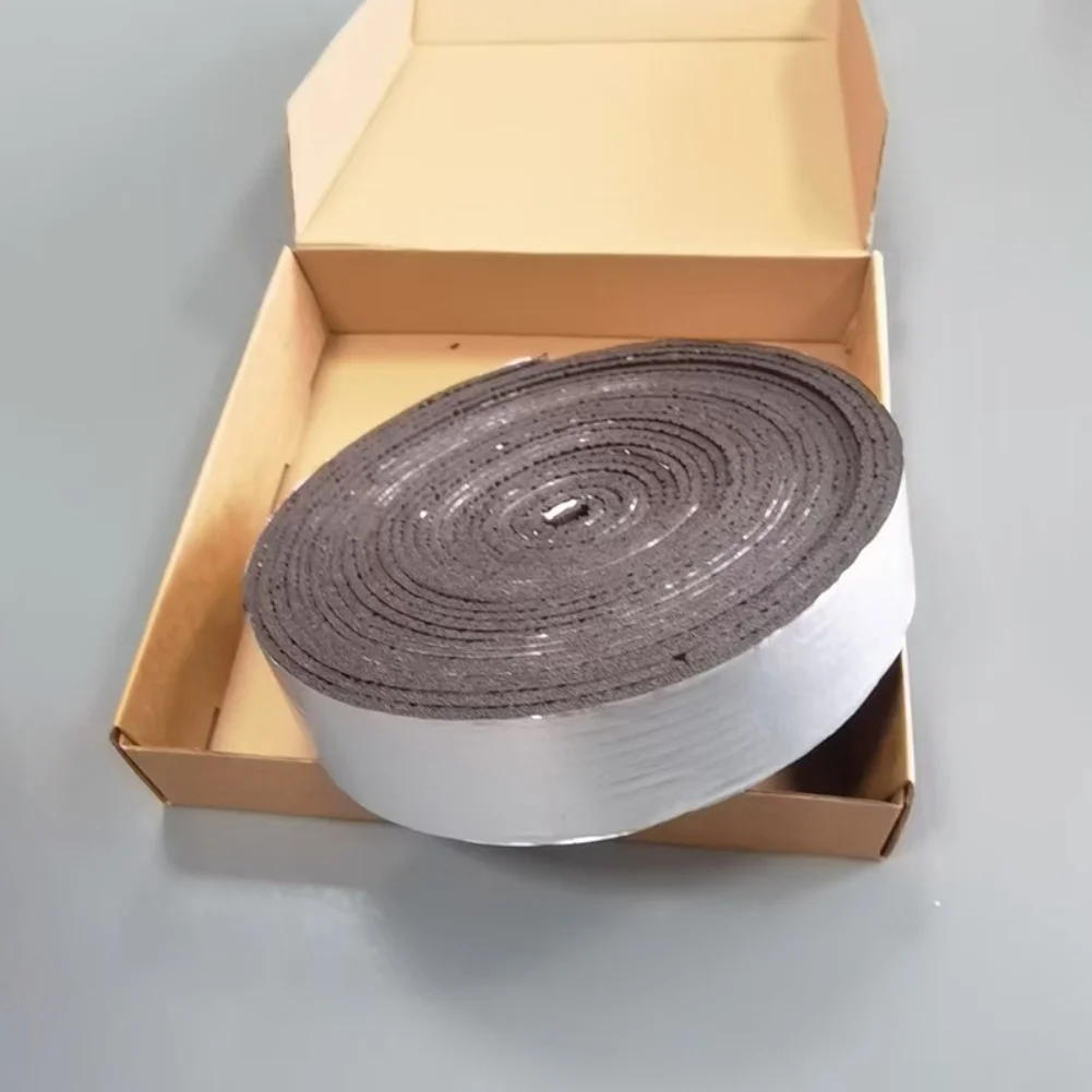 Pipe Insulation Tape 10m Foam Foil Designed to Outdoor Pipes from Freezing with Flame Retardant Aluminum Foil Layer