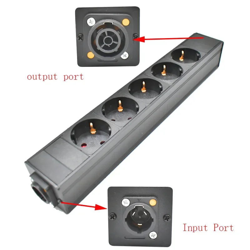 Imagem -02 - Tomada Pdu Power Strip Plugue de Aviação Plugue Impermeável Led Tela Grande Porto de Aviação 211ac 3p Nac3fx-w Nac3mpx ue