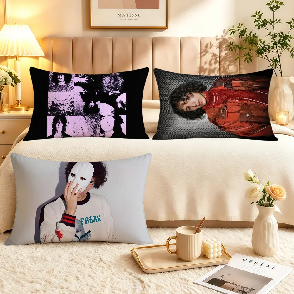 Cushion Cover Soft Rectangle Pillowcover Urban Home Singer Sofa Sub Living Room Decor Dorm Bedside Hogar Pillowcase Gift