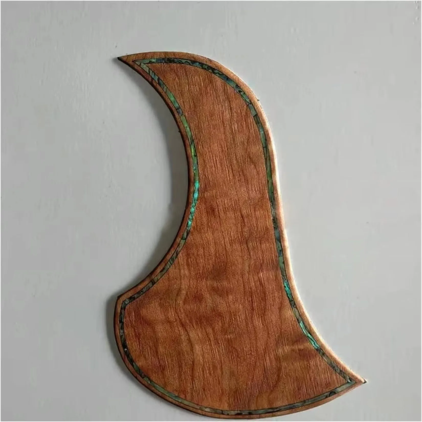 Solid Wood Acoustic Guitar Pickguard Self Adhesive Scratch Plate Decoration Sticker Guitar Accessories Replacement Parts
