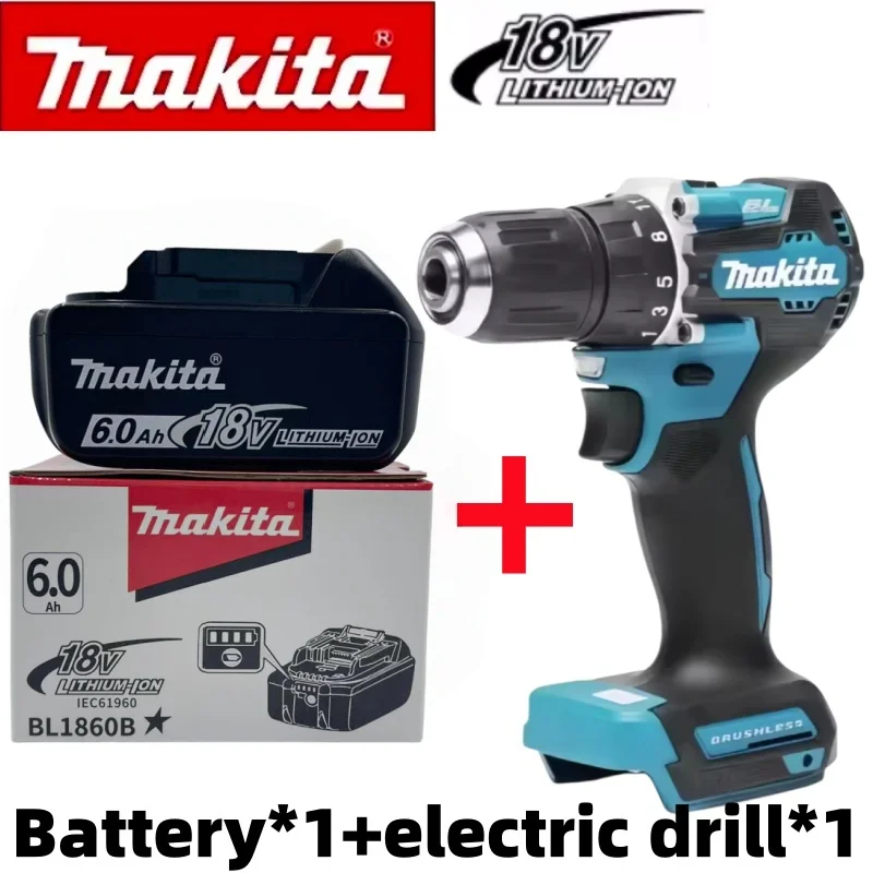 Originele Makita 18V Oplaadbare Batterij 6.0Ah BL1860 BL1860B BL1840 BL1840B BL1850 BL1850B Voor Makita Elektrisch Gereedschap - afbeelding 1