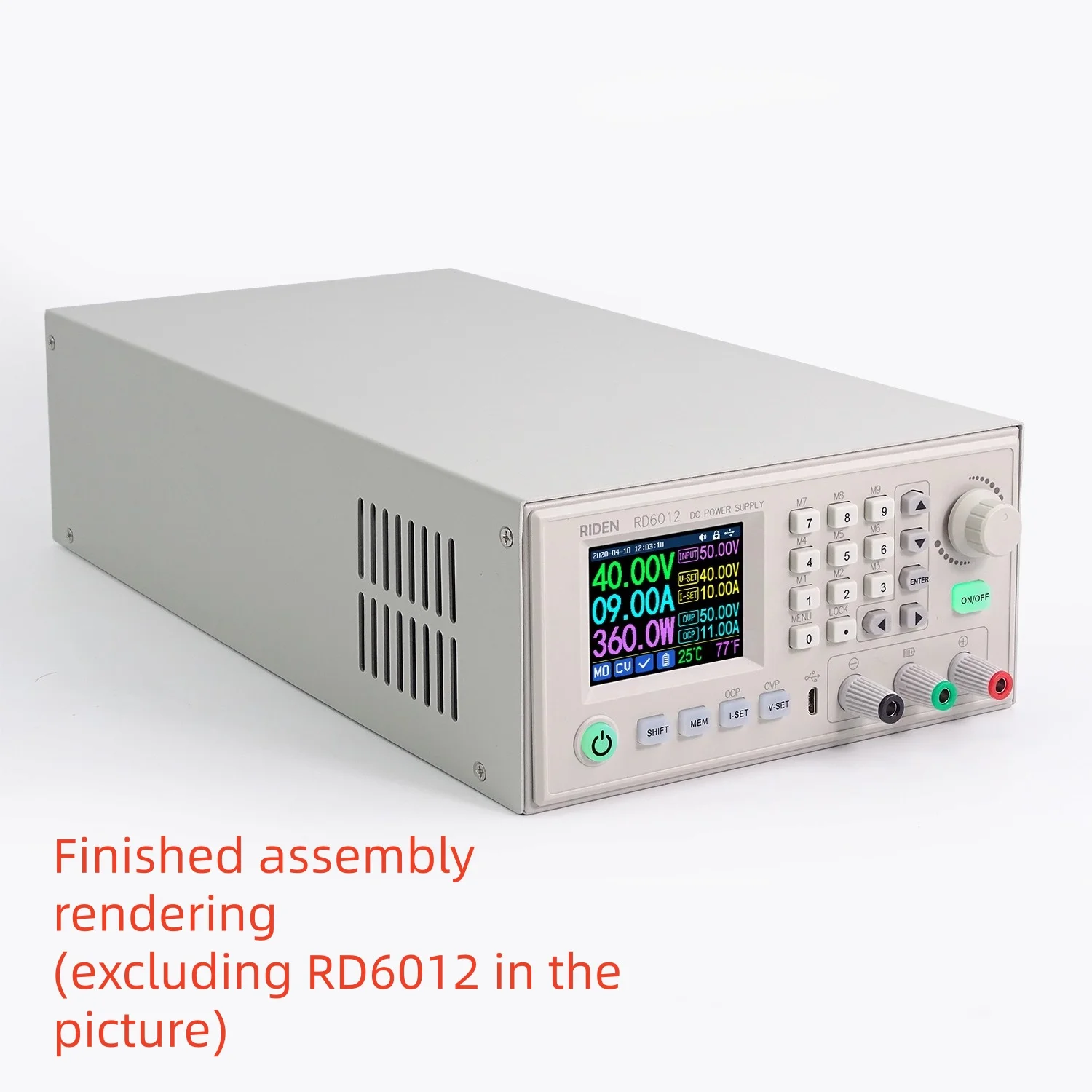 

Вольтметр корпуса цифрового блока питания S800 подходит для деталей RD6012/RD6018 и не включает блок питания.