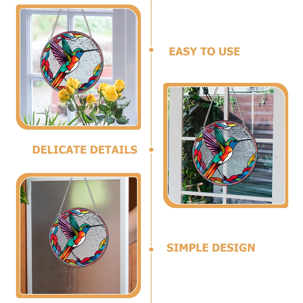 

Hanging Acrylic Ornament Decor For Garden Room Office