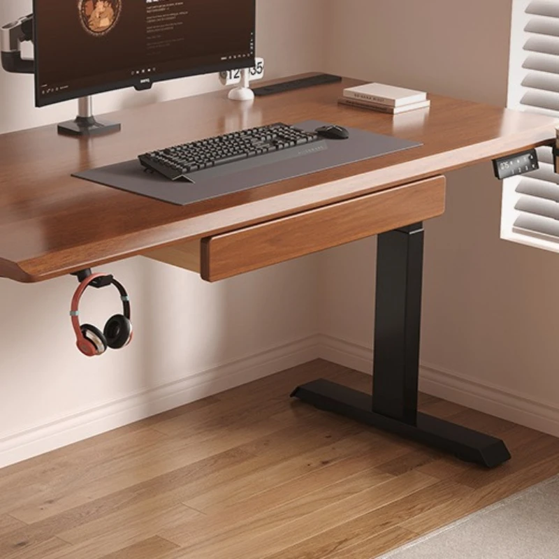 Wooden Undertable Drawer Office Hidden Under Desk Storage Drawers Large Capacity Study Desks Drawer Stationery Organizer Box