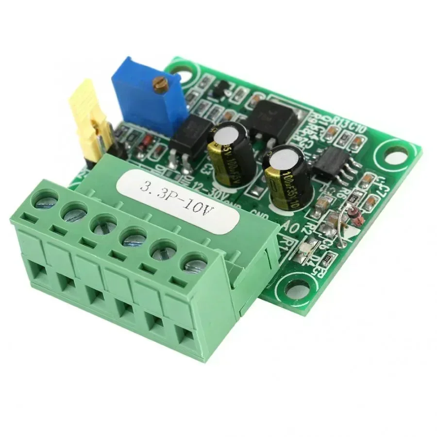 3.3P-5V 3.3V PWM Signal To 0-10V Voltage Converter D/A Digital Analog PLC Module Sintetizador Converter Module