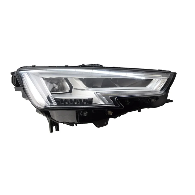 

Modified Front Light LED HeadLights Original Lens for A4 2016-2018 A4 B9 Xenon Head Lamp