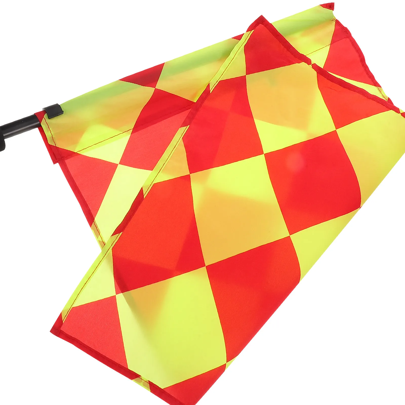 2Pcs Soccer Referee Flags All in One Compact Design Lightweight Football Linesman Flags for Accurate Clear Signaling during