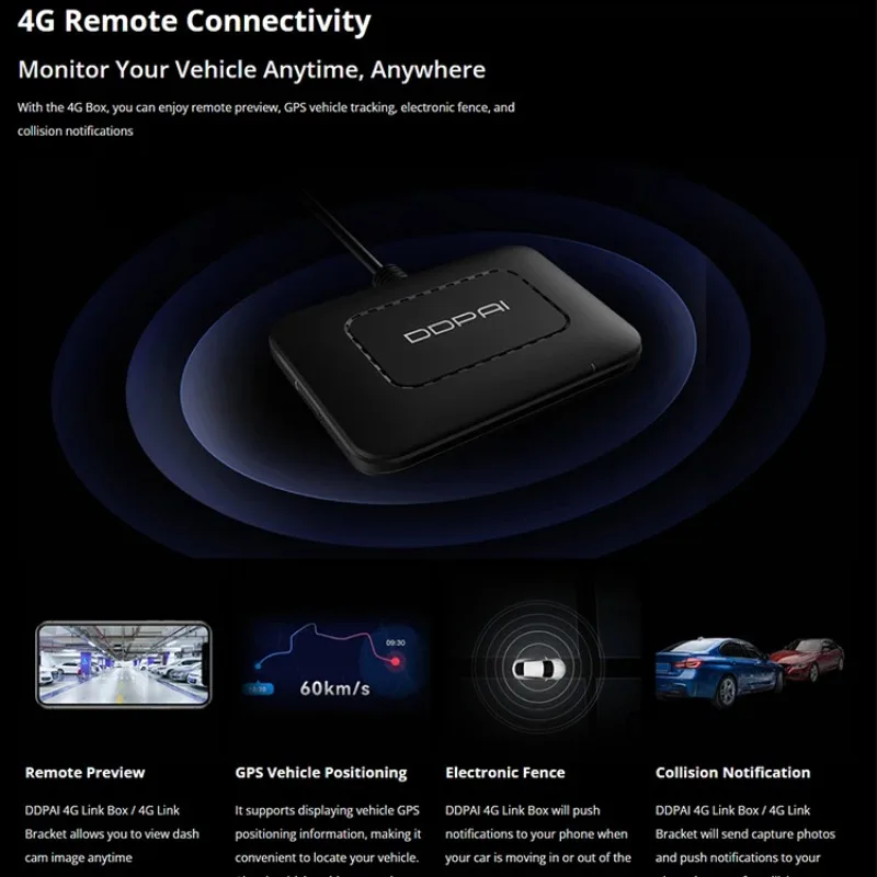 4 g Ddpai X 2 s Pro Dash Cam Ddpai Dash for Cars