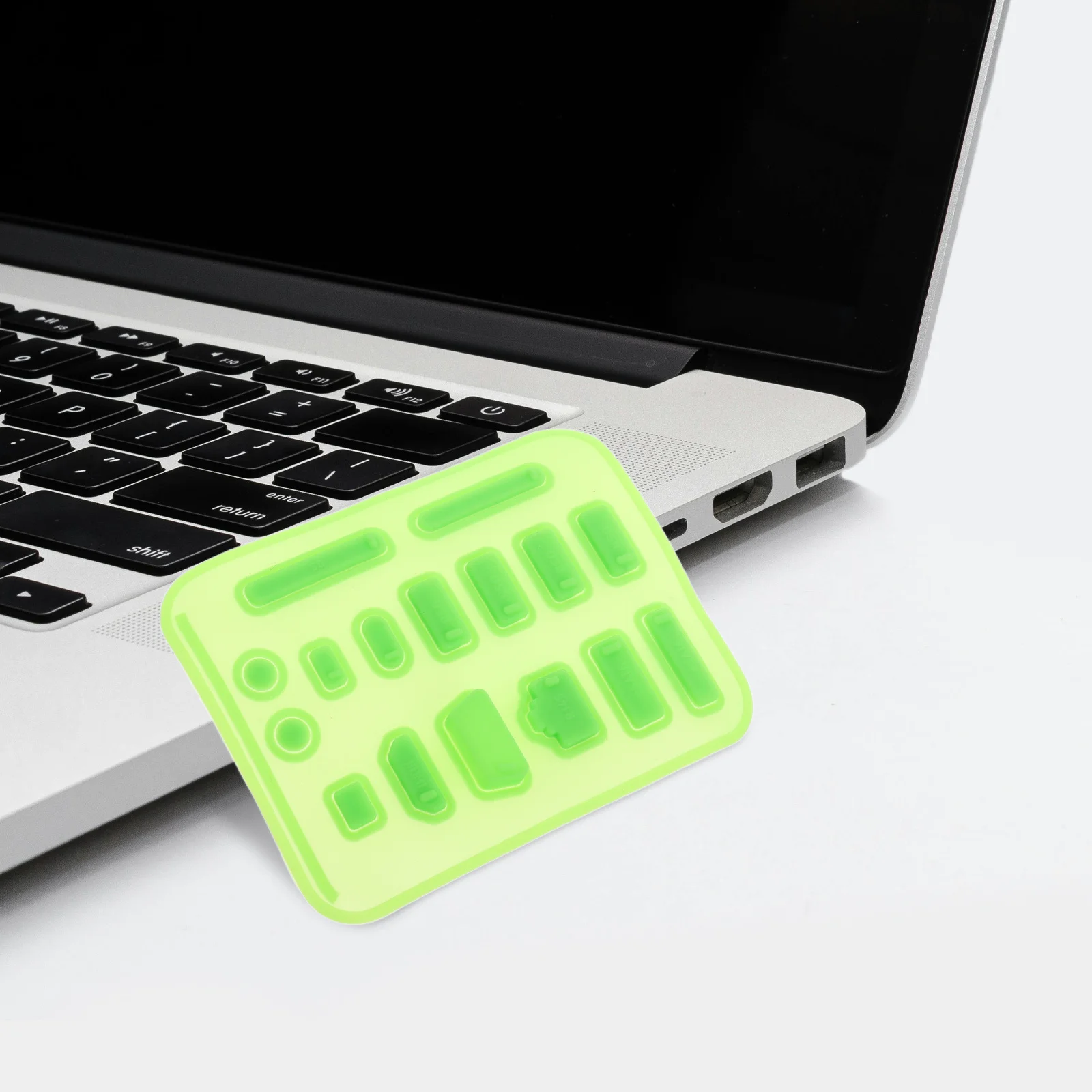 

3Sets Laptop Dustproof Plugs Silicone Universal Port Covers USB Audio Protection Laptop Port Caps Dustproof