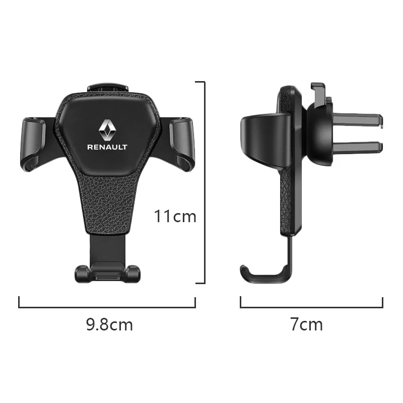 الجاذبية حامل هاتف السيارة تنفيس الهواء لتحديد المواقع حامل اكسسوارات لرينو كليو كوليوس ميجان اسبيس QM6 كادجار كابتور المناظر الطبيعية الخلابة فلوينس