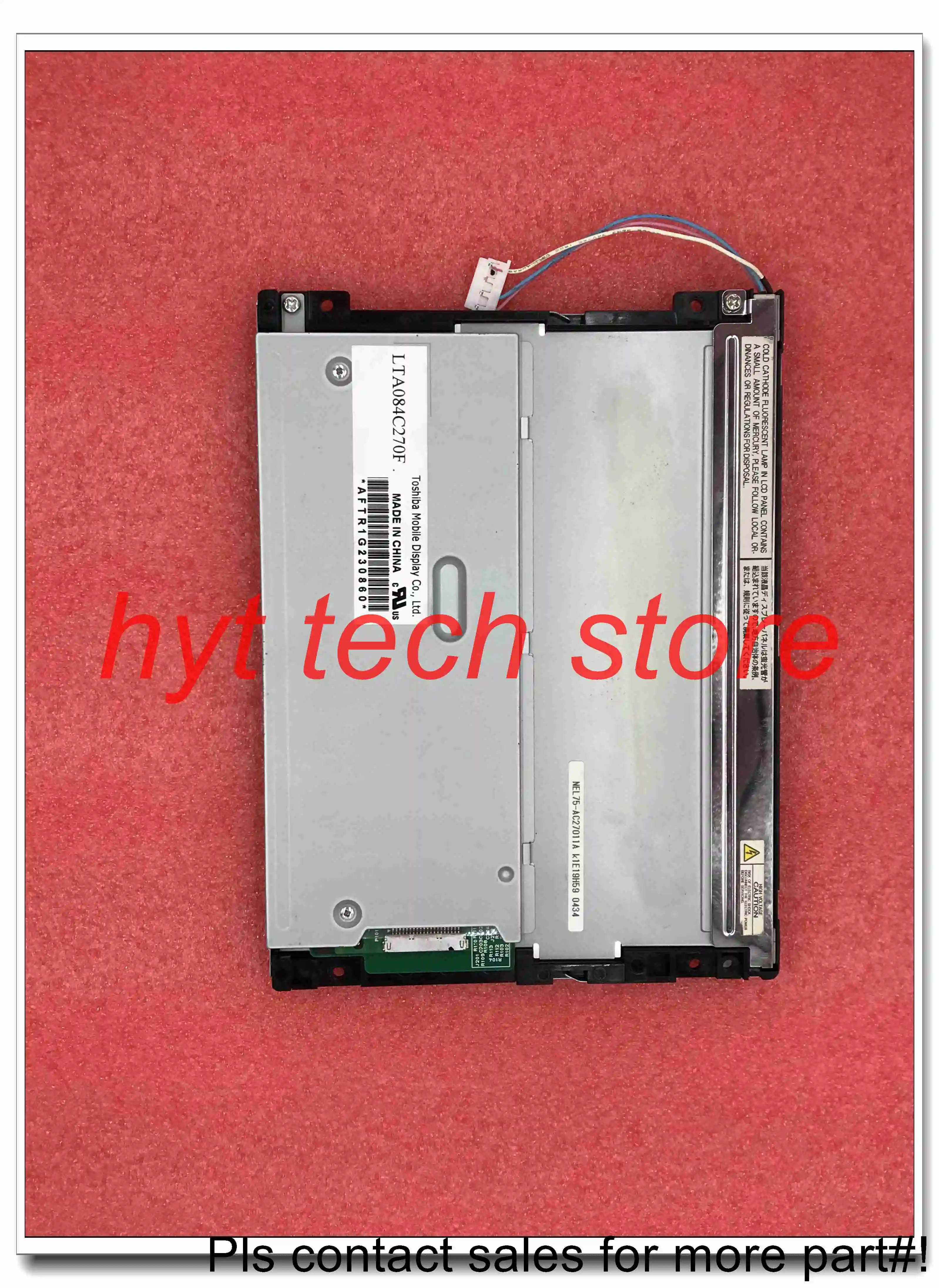 Original LTA084C270F  LTA084C270  8.4inch LCD Panel 100% tested A+ Grade  before shipment