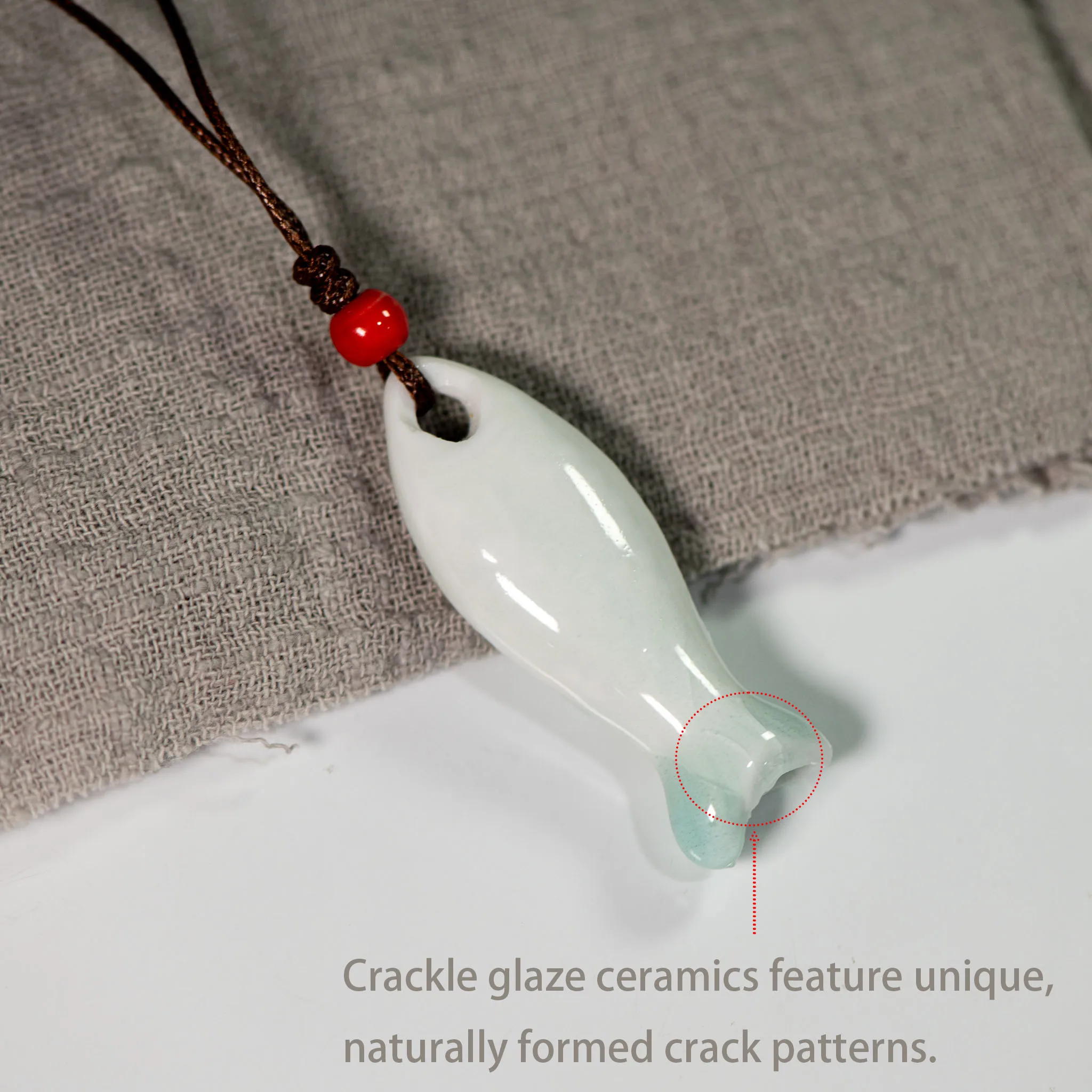 Whistle ceramic women\'s pendants wholesale for women ladies gift necklace retro accessory jewelry #5363