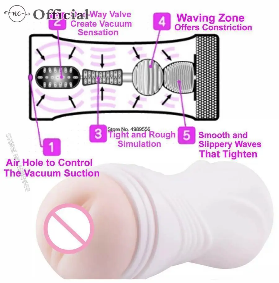 18 Masturbation Cup Realistic Sexy Masturbator for Men Pussy Vagina Toy Sex Items Mastrubator Man Sextoy Male Masterbator Hentai