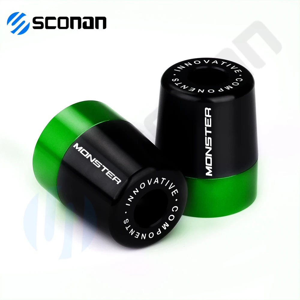 

Для DUCATI MONSTER Monster Monster 696 796 821 1100 1200, аксессуары для мотоциклов, ручки, заглушка, ручка, конец веса, руль