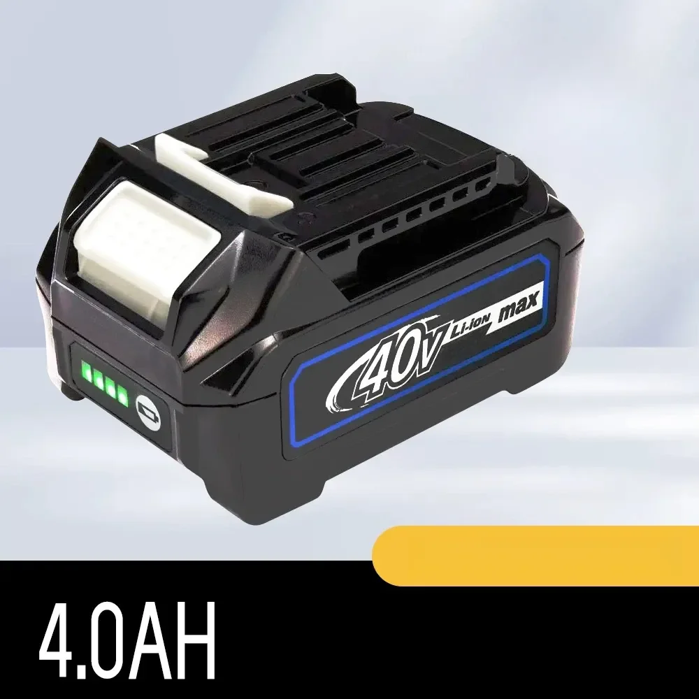 New Original & Compatible 40V 4Ah‑BL4040 Lithium Battery For Makita Electric Power Tools With Power Indicator