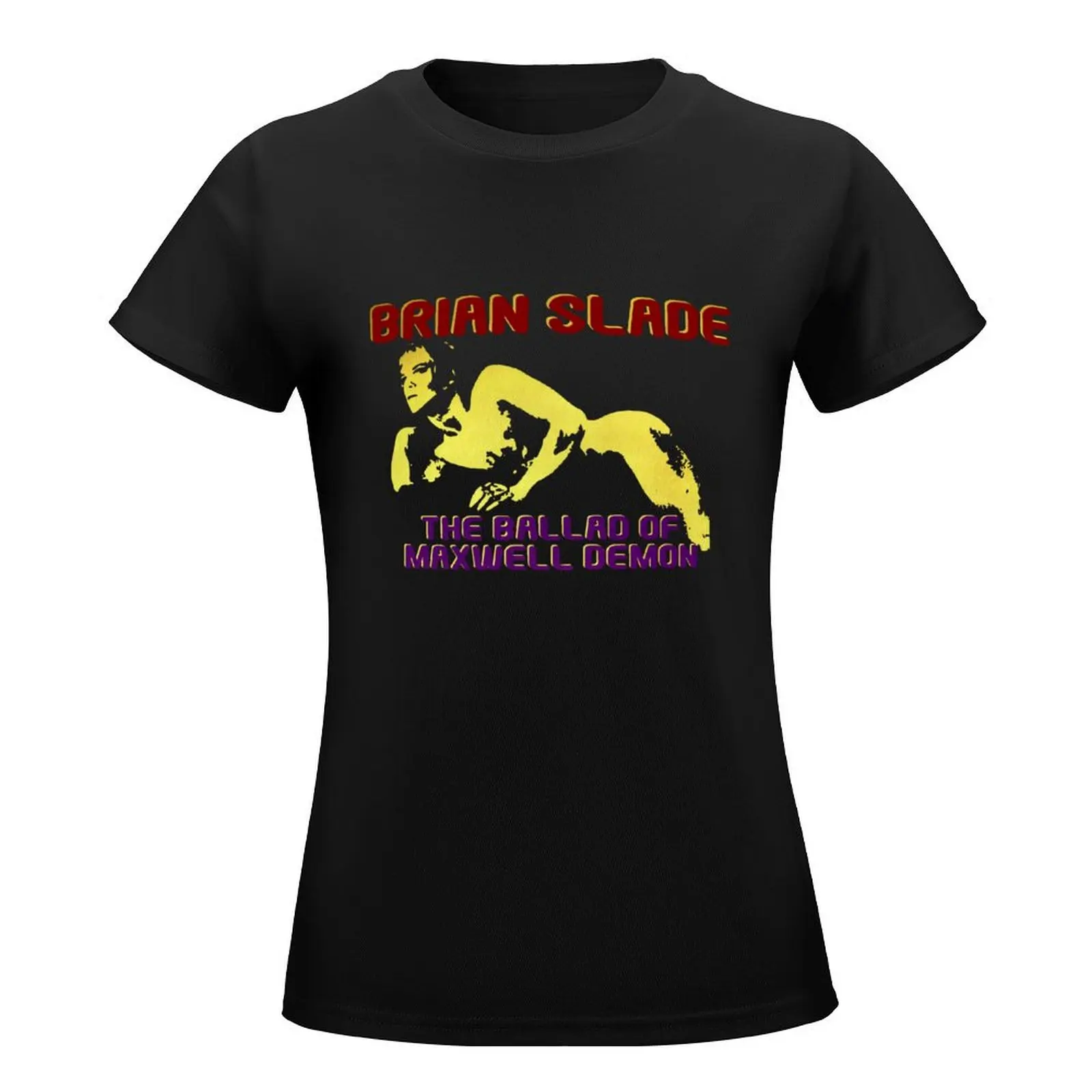 Brian Slade - Velvet Goldmine - The Ballad Of Maxwell Demon (1998) T-Shirt cute clothes tops female Women's tee shirt