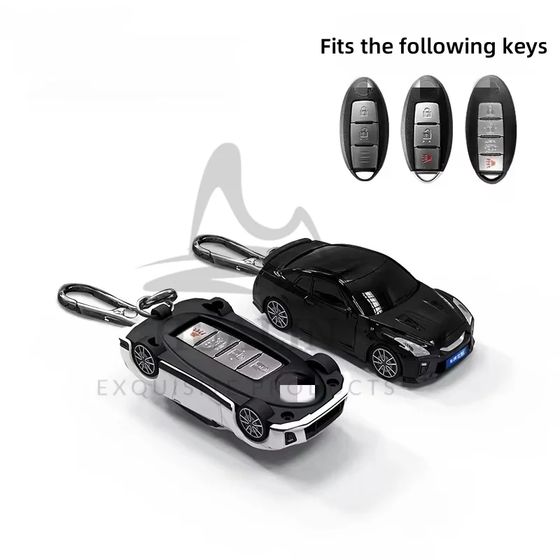 

For Nissan GTR Key Protection Cover Car Key Type Keys Protection Cover Cars Accessories With Light New