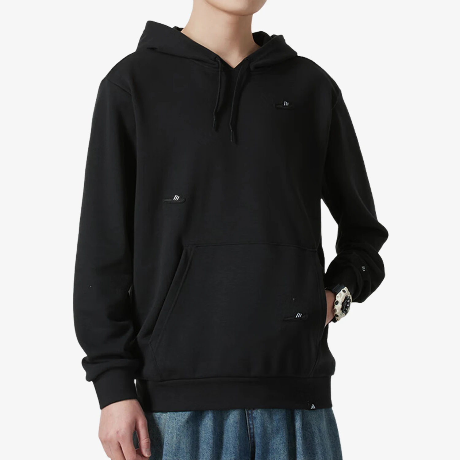 

Adidas genuine 2025 Spring New Men's Fitness Training Hoodie JJ4005