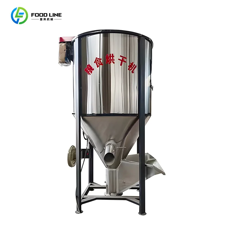 Industrial Rotary Drum Grain Dryer Custom Solar Powered Agricultural Machine for Corn Wheat Rice