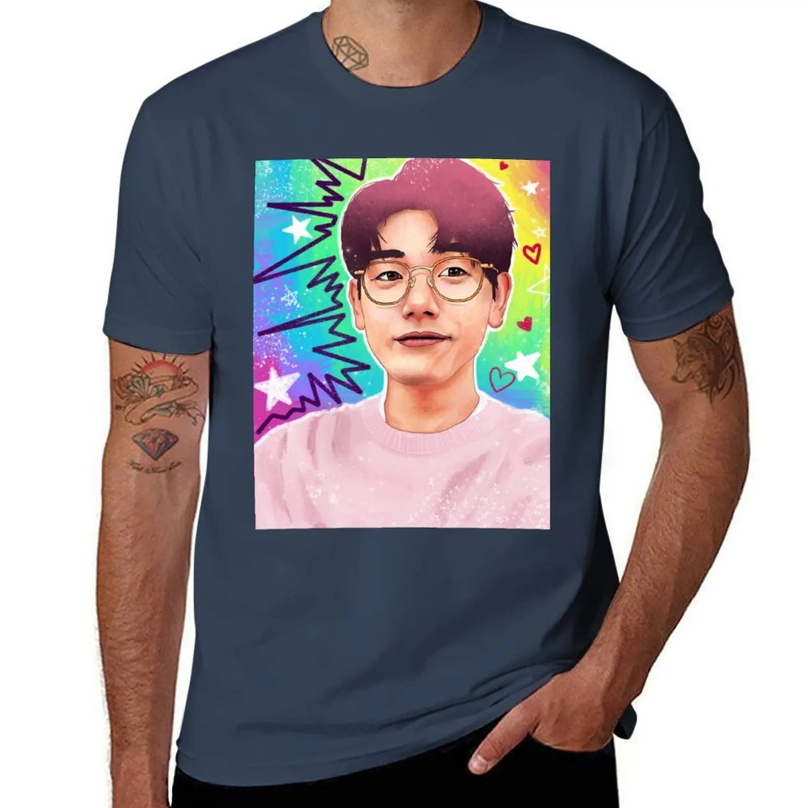 Eric Nam: Korea’s Sweetheart T-Shirt Work Wear Short Sleeve T-Shirt