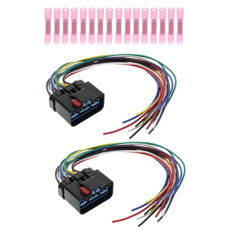 

1Set Replacement Parts For Jeep Grand Cherokee 1997-2004 Door Wire Harness Connector Pigtail 5013961AA-A02G